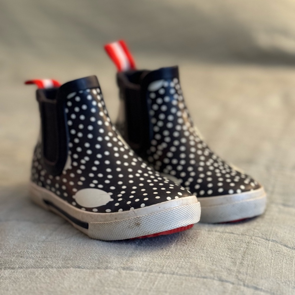 Joules Toddler Short Rain Boots Size 8